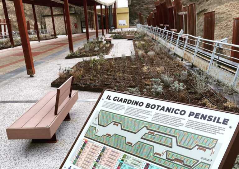 Potenza, giardino botanico pensile sul “Ponte attrezzato”: 1623 piante, percorsi e aree di sosta
