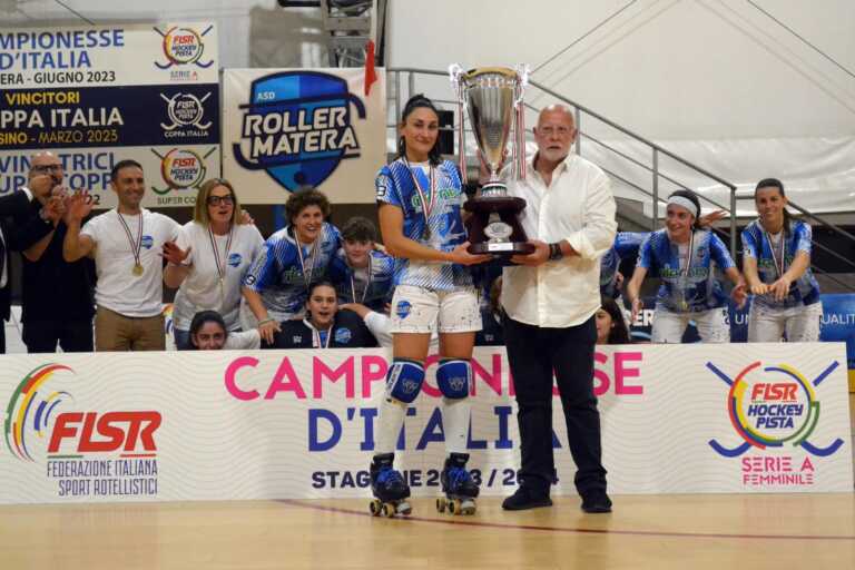 Hockey femminile, ancora un triplete per il Roller Matera: doppietta di Taccardi e Valdagno ko