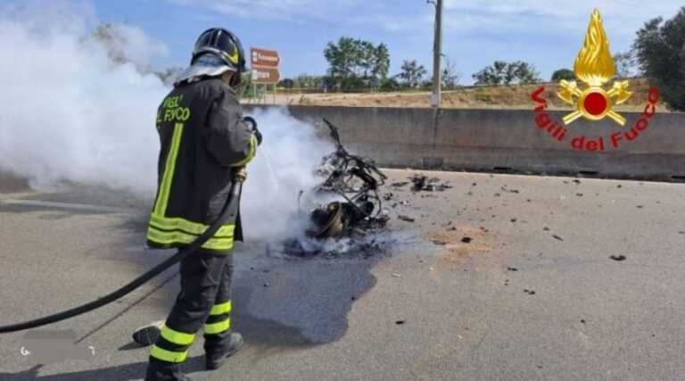 Terribile incidente a Carovigno, auto contro moto sulla statale 379: grave un 33enne