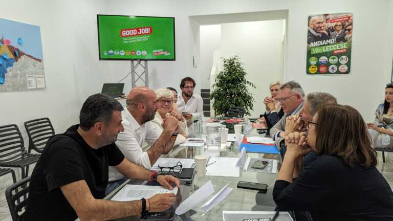 Schmit a Bari: «Lavoro battaglia principale in Europa». Leccese: «Salario minimo negli appalti del Comune»