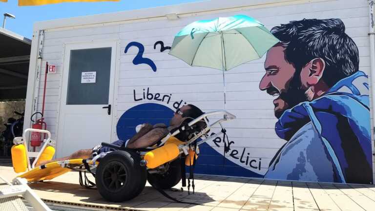 Comincia la stagione di “Io posso”, le spiagge diventano accessibili in Salento