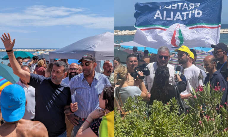 Bari al ballottaggio, i candidati in spiaggia. Leccese: «Continuità con Decaro». Romito: «Noi l’alternativa»