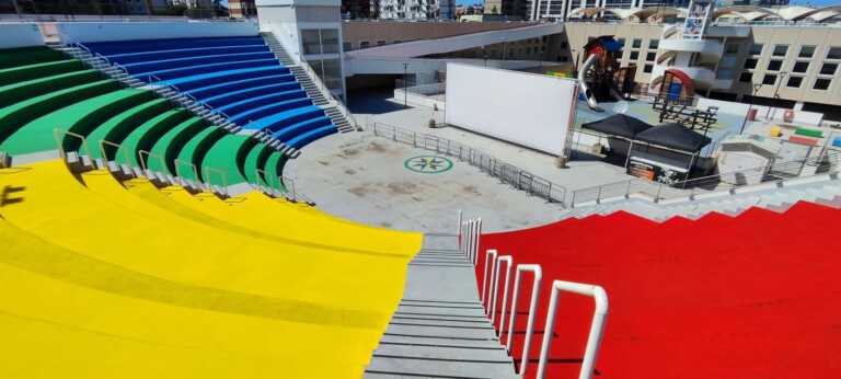 Bari, maxischermo alla “Mongolfiera” di Japigia per Italia-Albania: ingresso gratuito