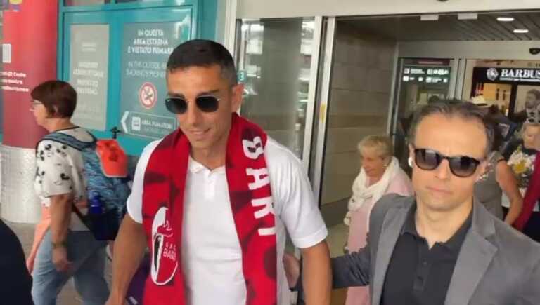 Bari, in città il nuovo allenatore Moreno Longo: «Sono carico e felice di essere qui» – VIDEO