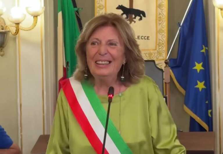 Lecce, comincia l’era Poli Bortone: l’ex ministra proclamata sindaca a Palazzo Carafa – VIDEO
