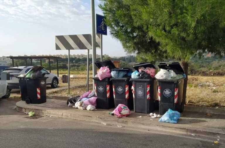 Bari, emergenza rifiuti al quartiere San Paolo. Amiu: «Individuati vandali seriali»