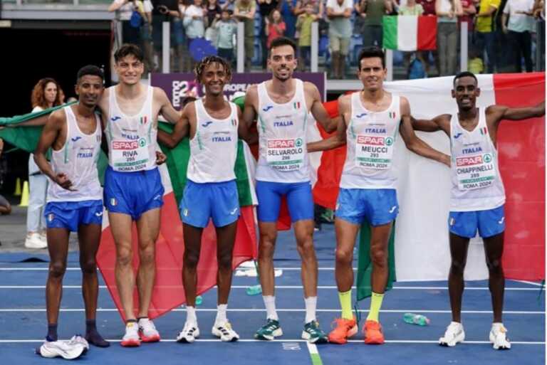 Europei di atletica, l’andriese Selvarolo trascina l’Italia alla medaglia d’oro nella mezza maratona