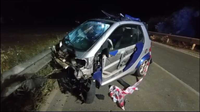 Incidente sulla provinciale tra Cutrofiano e Corigliano d’Otranto: 60enne muore in ospedale