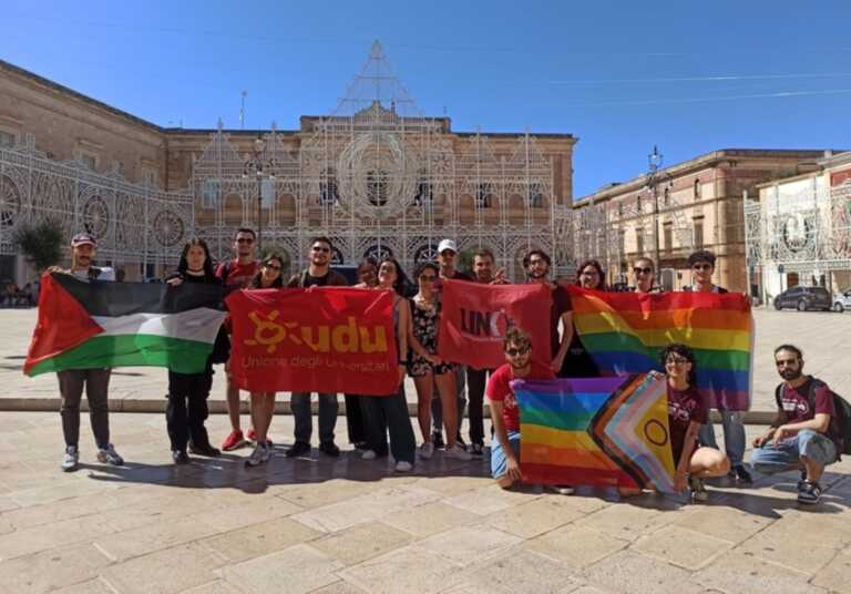 Galleria foto 'Sindacati, studenti e associazioni a Fasano per il Contro forum G7: «Una marcia di pace»' - foto 2