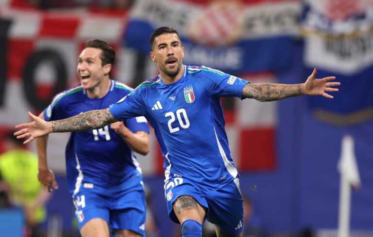 Galleria foto 'Euro2024, Zaccagni salva l’Italia in extremis: 1-1 contro la Croazia e Azzurri agli ottavi di finale' - foto 1
