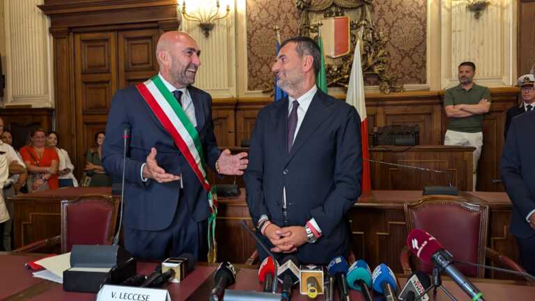Galleria foto 'Bari, Leccese proclamato sindaco: «Laforgia presidente del Consiglio». Decaro: «Lascio alla persona giusta»' - foto 1