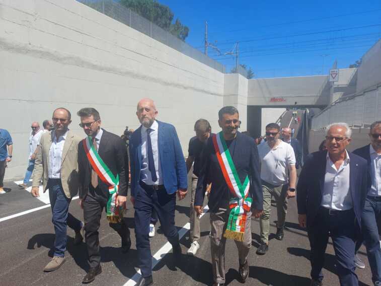 Aperto al traffico il sottovia di parco Scizzo tra Bari e Noicattaro: completati i lavori di Rfi
