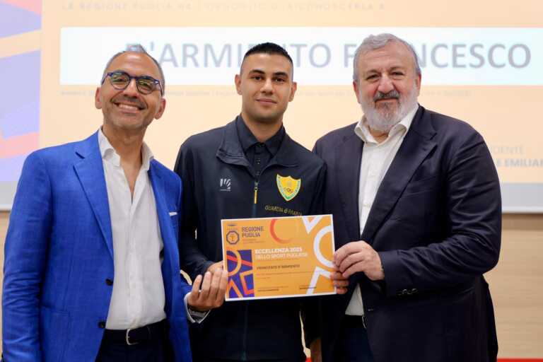 Galleria foto 'La Puglia si candida a Regione europea dello Sport 2026. Premiate 127 eccellenze tra atleti e società – VIDEO' - foto 1