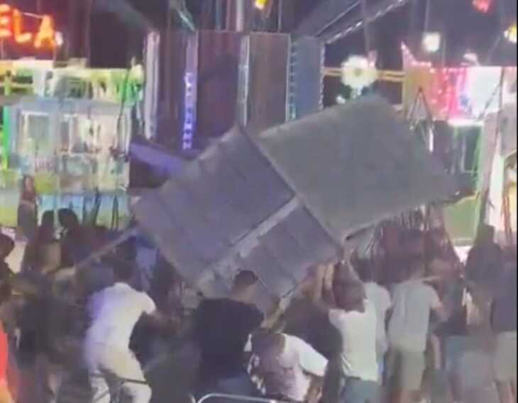 Cede una giostra a Gallipoli, trauma cranico e fratture varie per due ragazzini: sequestrato l’impianto – VIDEO