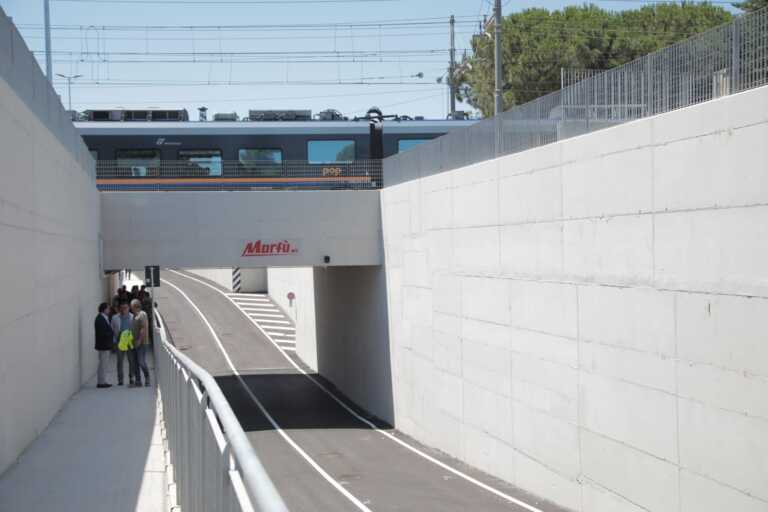 Galleria foto 'Aperto al traffico il sottovia di parco Scizzo tra Bari e Noicattaro: completati i lavori di Rfi' - foto 2