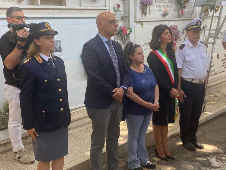 Barletta, la Polizia di Stato ricorda l’agente Savino Antonucci: deceduto in servizio 36 anni fa