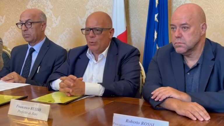 Galleria foto 'Contrasto alle infiltrazioni della criminalità: accordo tra Prefettura e Uffici giudiziari a Bari – VIDEO' - foto 1