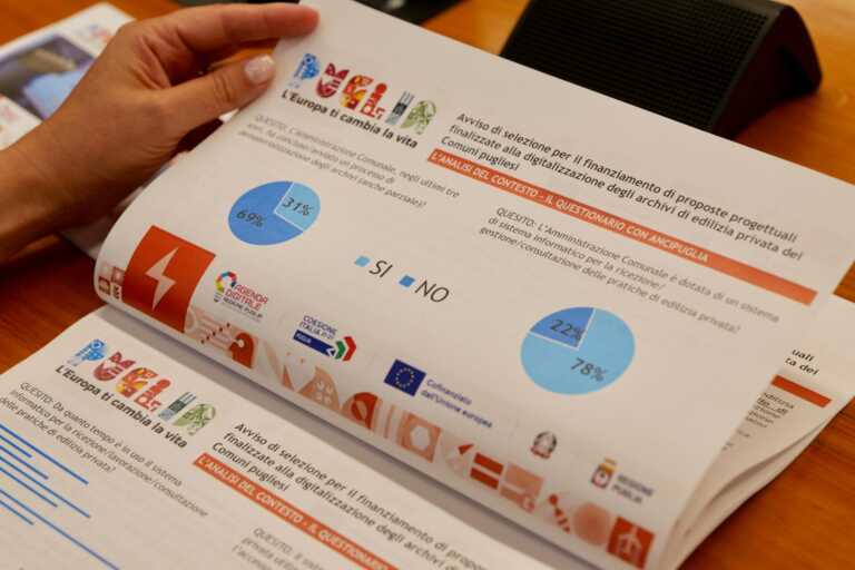 Edilizia privata: 20 milioni ai Comuni pugliesi per la digitalizzazione degli archivi – VIDEO