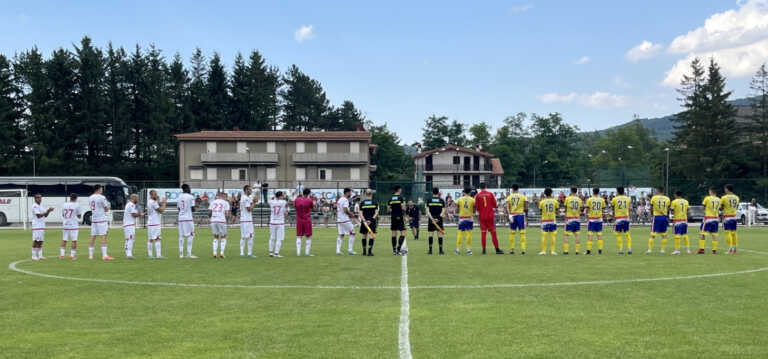 Festival del gol nel secondo test amichevole del Bari: Folgore Delfino Curi battuta per 15-1