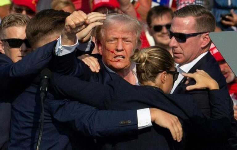 Usa, spari contro Trump durante un comizio: ferito a un orecchio. Ucciso l’attentatore