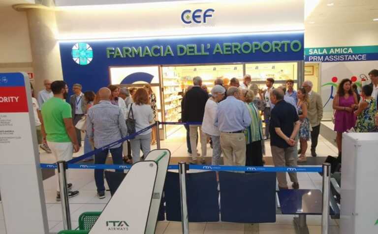 Ecco la farmacia all’aeroporto di Bari “Karol Wojtyla”: l’inaugurazione con Vito Leccese – VIDEO