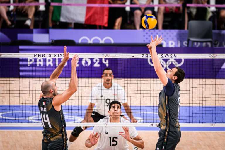 Parigi 2024, seconda vittoria per l’Italvolley di Fefè De Giorgi: 3-0 all’Egitto