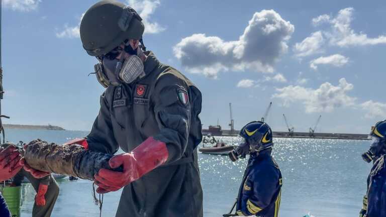 Molfetta, recuperate 25 bombe della seconda guerra mondiale nella zona portuale