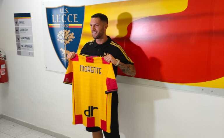 Lecce, Tete Morente si presenta: «Corvino mi ha convinto parlandomi dei tifosi e della città»