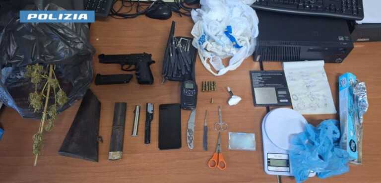 Cavallino, nasconde in casa droga e una bomba artigianale: arrestato un 44enne