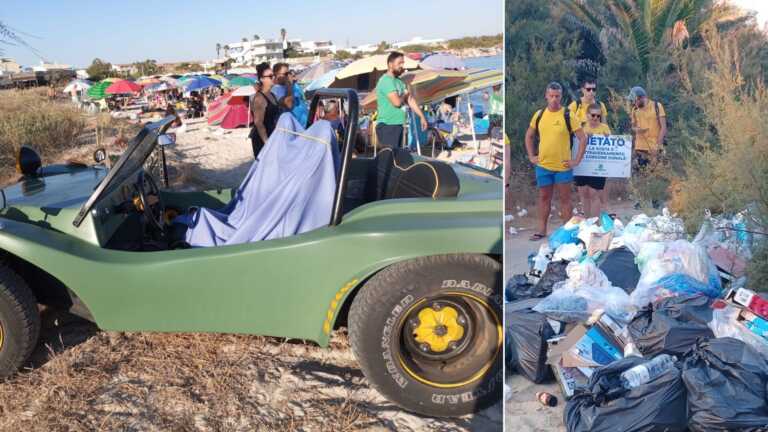Rifiuti e parcheggio selvaggio, da Gallipoli a Porto Cesareo: il Salento nella morsa del turismo ”cafone”