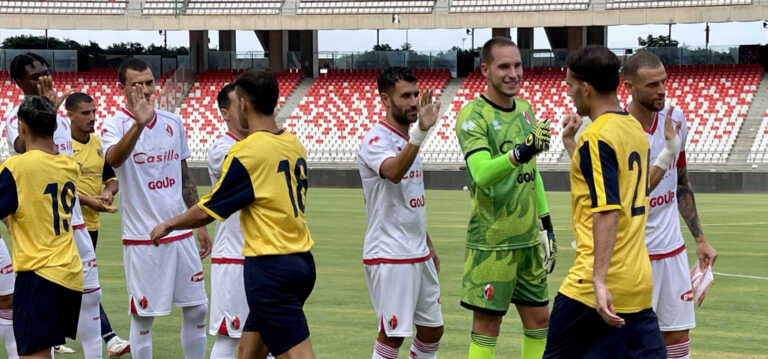Seconda amichevole al San Nicola, ultimo test pre Coppa Italia: Bari-Giugliano 3-1