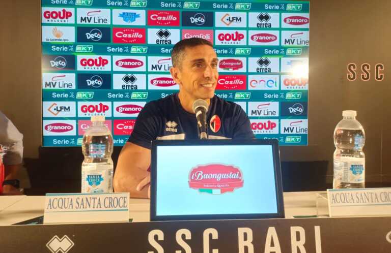Verso Modena-Bari, Longo: «Maiello non ci sarà. Il mercato? Mi aspettavo meno problemi»