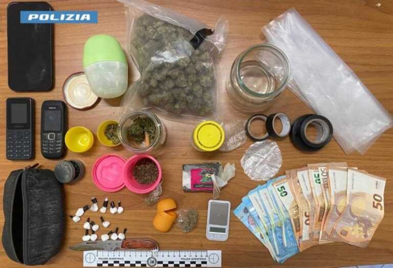 Nardò, sequestrati oltre 180 grammi di droga e 3 telefoni: arrestato 37enne
