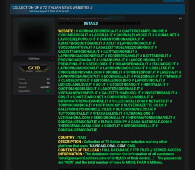 Siti di news attaccati dagli hacker: nel mirino anche L’Edicola ma disagi limitati