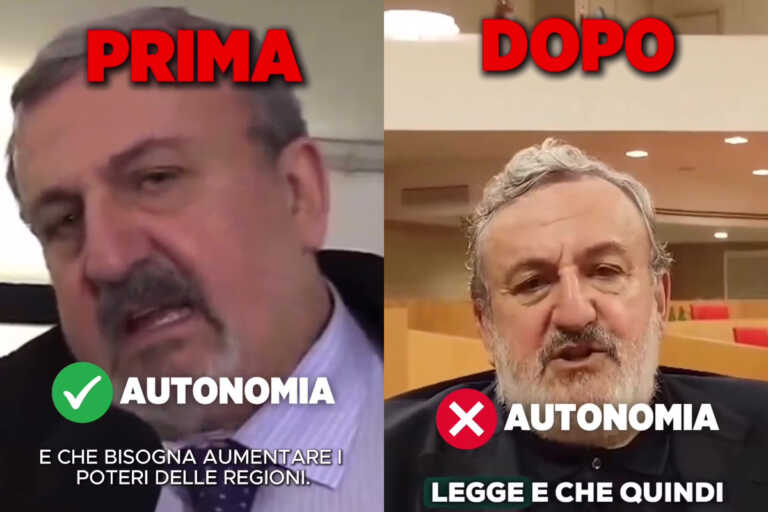 Autonomia differenziata, raggiunte le 500mila firme. FdI, intanto, evidenzia le “contraddizioni” di Emiliano – VIDEO