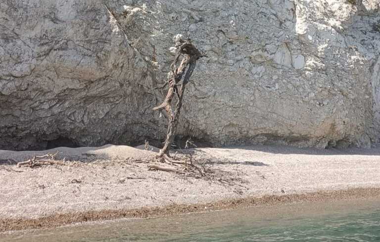 Cedimento della Falesia garganica, balneazione interdetta ma i turisti amano il brivido