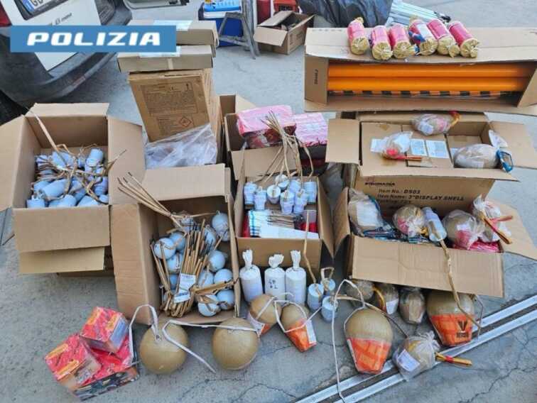 Fragagnano, fuochi d’artificio illegali per la festa patronale: sequestrati 3,5 quintali di esplosivo