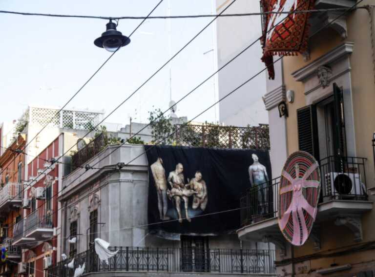 Bari, una galleria d’arte a cielo aperto con “Il mattino ha Lory in bocca” – FOTO