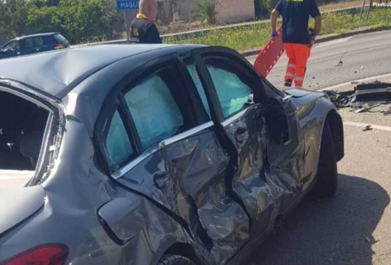 Incidente tra Poggiardo e Minervino di Lecce: due feriti, uno in ospedale in codice rosso