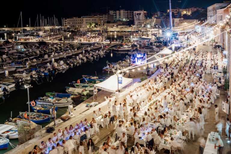 Torna a Bisceglie “en blanc”: è già sold out la grande tavolata sociale sul waterfront