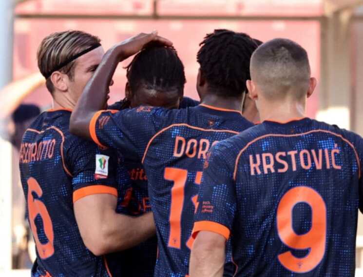 Coppa Italia, Gaspar e Krstovic portano i giallorossi ai 16esimi: Lecce-Mantova 2-1