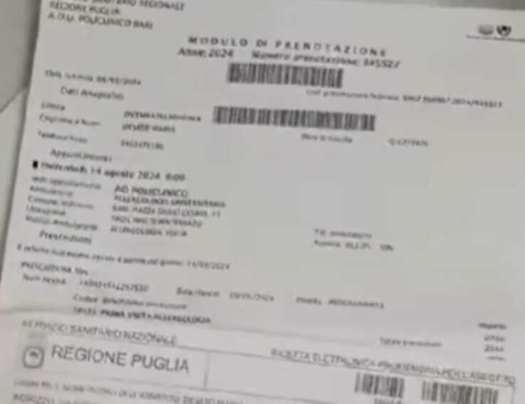Policlinico di Bari, sulle visite non eseguite il 14 agosto Emiliano dispone una ispezione – VIDEO