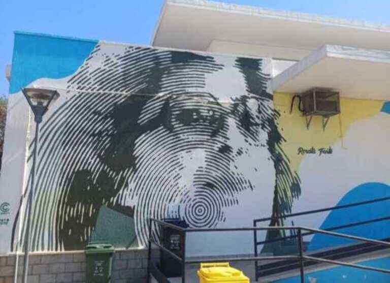 Ugento, rimosso il condizionatore installato sul murale dedicato a Renata Fonte