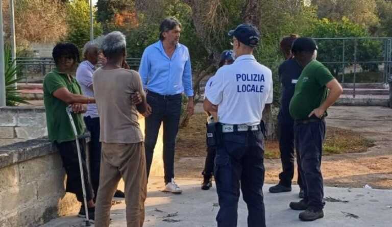 Lecce, blitz al Parco di Belloluogo: identificati e allontanati sei senza fissa dimora