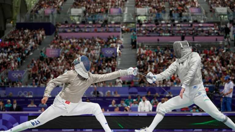 Scherma, l’Italia di Luigi Samele fuori ai quarti di finale contro l’Ungheria a Parigi