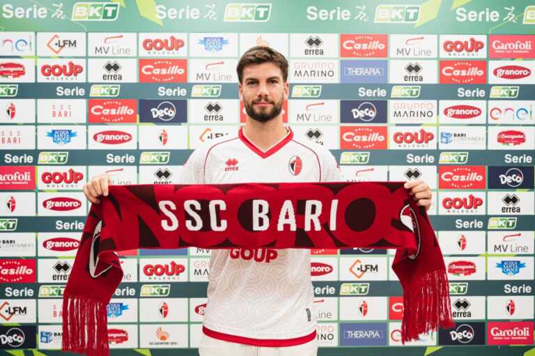 Bari, rinforzo in difesa: arriva in prestito dal Maccabi Haifa Lorenco Simic