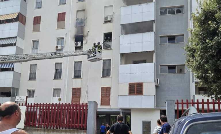 Taranto, appartamento in fiamme nel quartiere Paolo VI: diverse persone intossicate