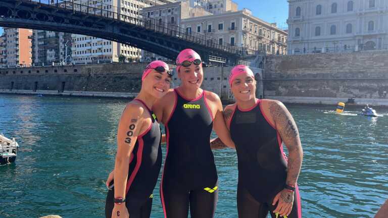 Mediterraneo Open Water, record di oltre 300 atleti nel canale navigabile di Taranto