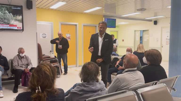 Galleria foto 'Lecce, nuovo sopralluogo di Pagliaro al “Fazzi”: «Ancora fermo il cantiere per il centro Dca»' - foto 2