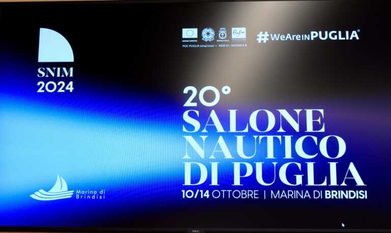 Il Salone nautico di Puglia compie 20 anni: dal 10 al 14 ottobre l’evento torna a Brindisi – VIDEO Il Salone nautico di Puglia compie 20 anni: dal 10 al 14 ottobre l’evento torna a Brindisi – VIDEO